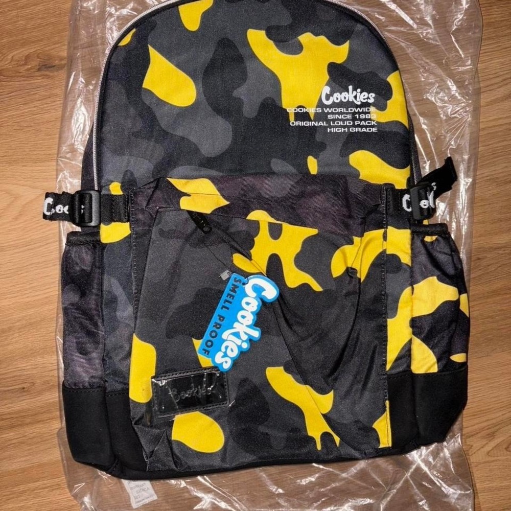 Cookies Camo Backpack (Yellow/Black)